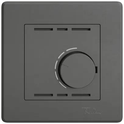 Thermostat d'ambiance ENC EDIZIO.liv SNAPFIX® sans interrupteur 230VAC 50Hz grf 
