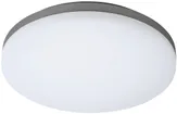 Plafonnier/applique LED SLICE CIRCLE 10/18/24W 3000/4000K 2800lm IP54 HF argent 