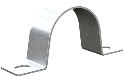 Klemmschelle PM xShield für Zubehörteile Lineare-Kabelschutz Ø22mm 2×Löcher 