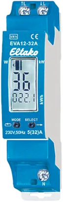 REG-Energiezähler Eltako, EVA12-32A LCD 