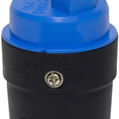 Stecker Typ 13 Brennenstuhl L+N+PE 10A 250V IP55 schwarz-blau 