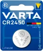 Knopfzelle Lithium VARTA Electronics CR2450 3V Blister à 1 Stück 
