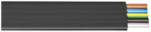 Flachkabel Wieland PODIS CON LSHF 5×16mm², B2ca, schwarz Eine Länge