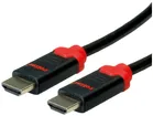 Câble HDMI ROLINE 10K@30Hz (HDMI 2.1) HDR 3D noir 1m 