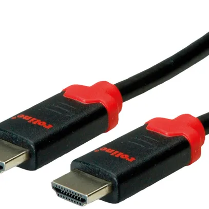 Câble HDMI ROLINE 10K@30Hz (HDMI 2.1) HDR 3D noir 1.5m 