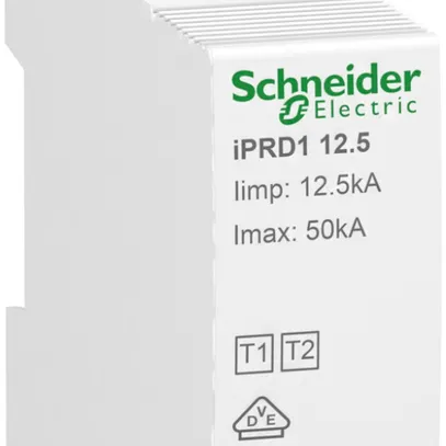 Module enfichable Schneider Electric Acti9 iPRD1 C12.5r L/PE pour parasurtension 