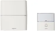Campanello senza fili Legrand Premium MP3 200m, 3V, con pulsante , bianco 