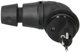 Stecker TH55 Typ 13 MH 90° IP55 10A 250V für Kabel Ø 6.5…14mm sz 