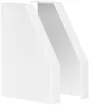 Plaque de fermeture tehalit pour RK 190 blanc pur 