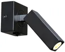 LED-Wandleuchte SLV STIX Switch 4.5W 185lm 3000K 30° 155×70×70mm schwarz 