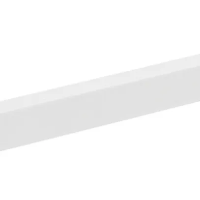 Canal d'installation tehalit LF 15×15×2000mm (l×h×L) PVC blanc trafic 
