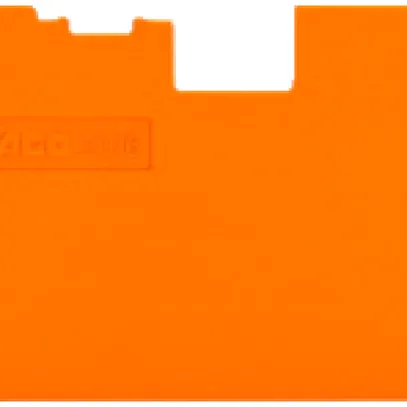 Paroi de fermetur.WAGO TopJob-S orange 2P pour série 2016 
