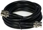 Câble coaxial BNC 75 ohm L 5m noir 