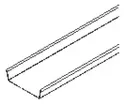 Canale portacavi Lanz 400×60mm non perforato zincato 