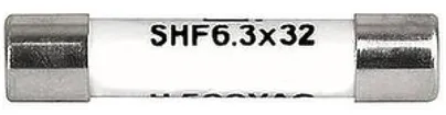 Fusible pour appareils Schurter SHF rapide 0.63A 6.3×32mm céramique 