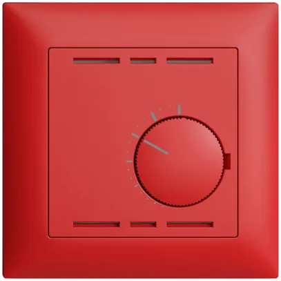 Thermostat d'ambiance ENC EDIZIOdue berry, sans interrupteur 