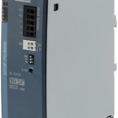 Alimentazione Siemens SITOP, IN: 120…230VAC (120…240VDC), OUT: 12VDC/12A 