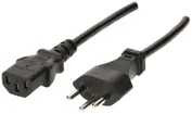 Câble d'appareil MH, T12/C13, Td 3×1mm² 5m, noir 