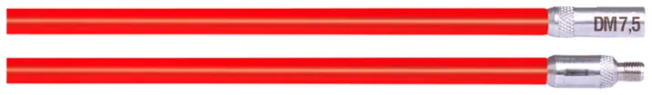 Schubstange RUNPOSTICKS Glasfaser Ø7.5mm 2×410mm rot 