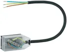 Boîte L1-N-PE 10A pour câble plat avec câble 300mm 