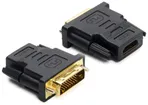 Adaptateur Ceconet HDMI (f)/DVI (m) WUXGA 165MHz 4.95Gbit/s blindé noir 
