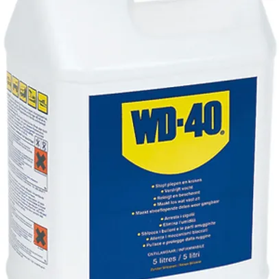 Lubrificante e detergente universale WD-40 5L bidone 