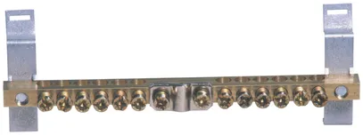 Erdklemme Trielec 6…35mm² Schraub-/Klammeranschluss 12P für TH35 
