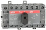 Commutateur de charge INC ABB OT25F4C, 4P 25A/690V, commutation ouverte I-O-II 
