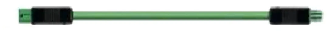 Verbindungsleitung Wieland BST14i2, 2×0.5mm² 5m grün KNX Stecker-Buchse Cca 