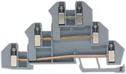 Durchgangs-Reihenklemme Woertz 0.5…2.5mm² 16A 400V Schraub.2×3 TH35/G32 gu 