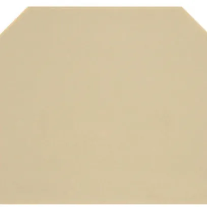 Plaque de fermeture Weidmüller AST1+5 DB 58×1.5mm beige 