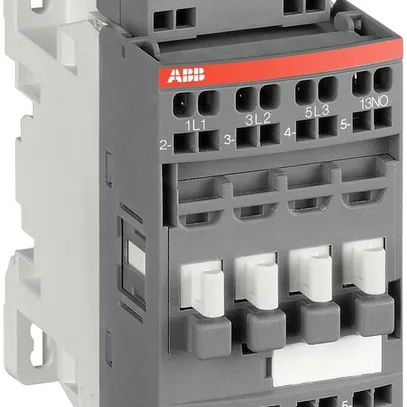 Contacteur ABB AF12-30-01F…13 3P 28A/12A (AC-1/AC-3) +1O 100…250VUC Push-In 