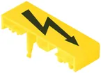 Marcatore di morsetto WM WAD 12 M.BL. 36.2×12mm simbolo verticale PA66 giallo 