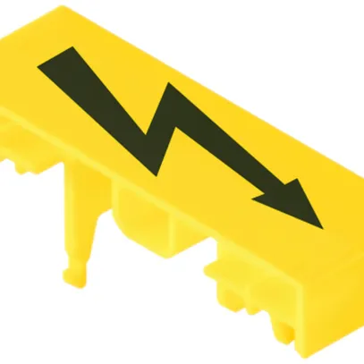 Klemmenmarkierung Weidmüller WAD 12 M.BL. 36.2×12mm Symbole senkrecht PA66 gelb 