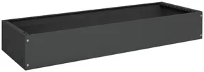 Sockel Hager univers 200×1300×400mm für Schrank FR schwarz RAL 9005 