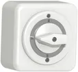 Interrupteur rotatif AP CLASSIC 3/1L blanc 