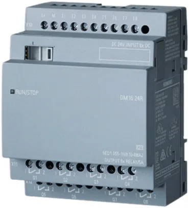 Modulo di estensione PLC Siemens LOGO!8 DM16 24R, 8ED/8UD 