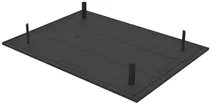 Abdeckplatte zu Multibox Compact 272×202mm schwarz 