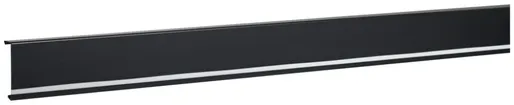 Couvercle Hager pour SL20080 noir pour montage LED 