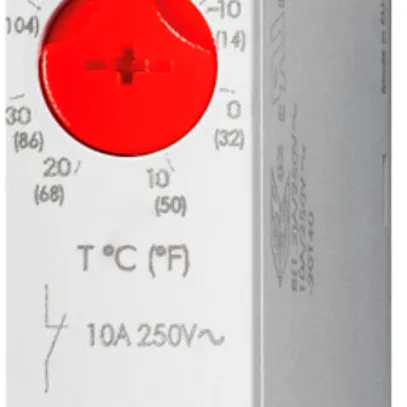 Termostato AMD Finder 7T.81, 1R 10A/250V, -20…60°C, 1UM 