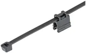 Clip di bordo PAN c.fascetta PLT2S-300 fissaggio bordo 0.7…3mm a piombo 100 pz 