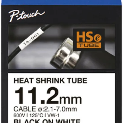 Gaine rétractable Brother HSE-231E 1.5m×Ø11.2mm pour câble Ø7…2.1mm bc-no 