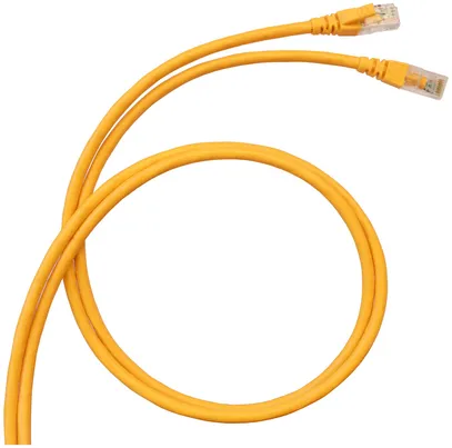 Câble patch RJ45 Legrand Linkeo C, cat.6A (TIA)  U/UTP+F/UTP AWG26 PVC jaune, 3m 