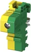 Morsetto d.protezione ABB SMISSLINE TP p.zoccolo supplementare 35mm²verde-giallo 