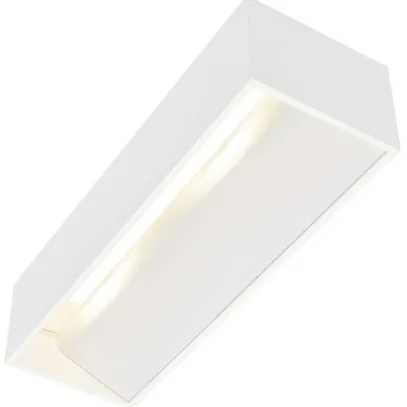Lampada a muro LED SLV LOGS IN L 17W 1400lm 3000K 300×100×70mm bianco 