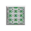 Unité fonctionnelle KNX RGB 1…8× EDIZIOdue silver a.LED, a.sonde d.température 