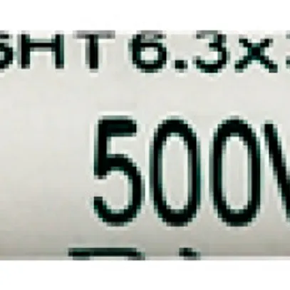Fusible retardé pour appareils 12.5A 500V 6.3×32mm céramique 