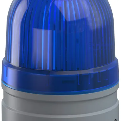 Lampe flash et permanente WERMA Mini TwinLIGHT, 12VAC/DC, bleu 