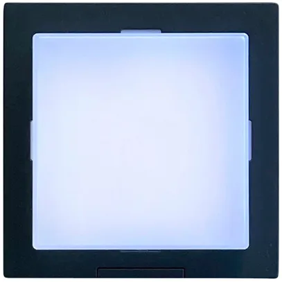 LED-Wandleuchte Z-Licht Cube 4.5W 500lm 3000K IP65 115×115mm anthrazit 
