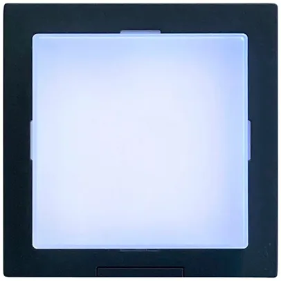 Applique LED Z-Licht Cube 4.5W 500lm 3000K IP65 115×115mm anthracite 